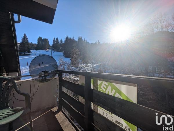 Appartement 1 pièce de 21 m² à Morillon (74440)