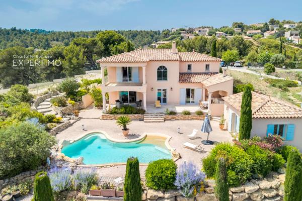 Aurons (13121) VILLA CONTEMPORAINE AU CALME AVEC VUE PANORAMIQUE