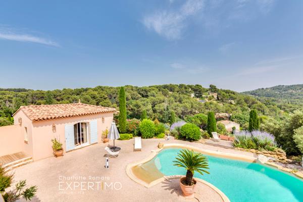 Aurons (13121) VILLA CONTEMPORAINE AU CALME AVEC VUE PANORAMIQUE