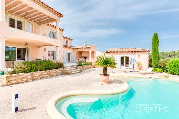 Aurons (13121) VILLA CONTEMPORAINE AU CALME AVEC VUE PANORAMIQUE