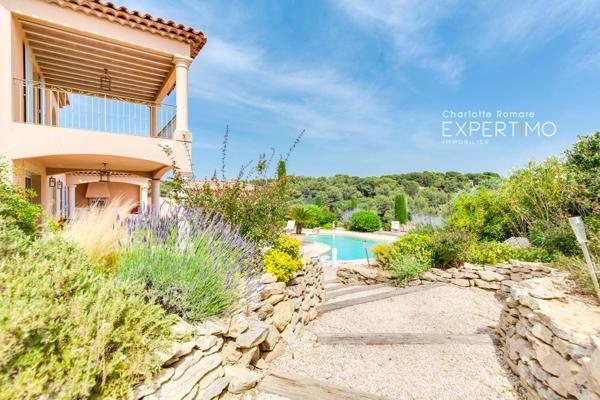 Aurons (13121) VILLA CONTEMPORAINE AU CALME AVEC VUE PANORAMIQUE