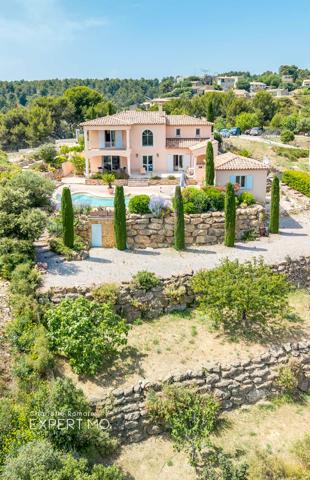 Aurons (13121) VILLA CONTEMPORAINE AU CALME AVEC VUE PANORAMIQUE
