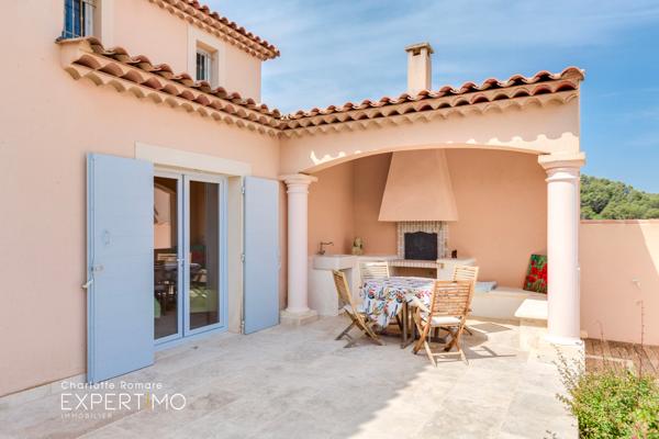 Aurons (13121) VILLA CONTEMPORAINE AU CALME AVEC VUE PANORAMIQUE