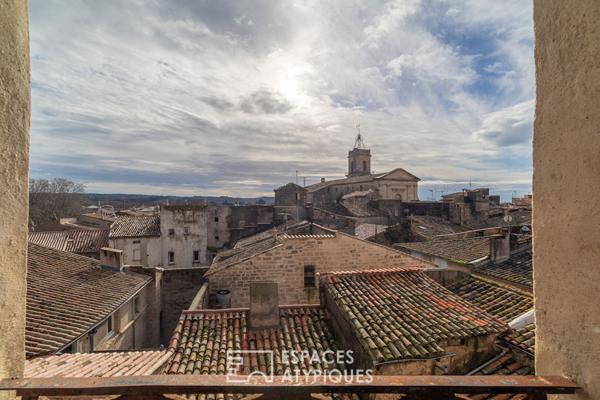 Duplex de caractère au cœur historique de Pézenas – Vues Imprenables !