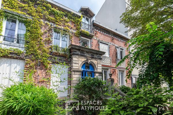 Appartement dans une maison avec jardin, quartier Commerce