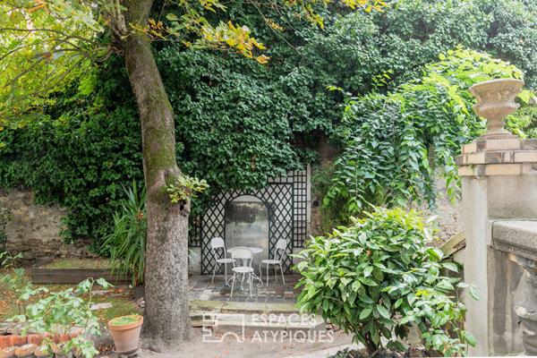 Appartement dans une maison avec jardin, quartier Commerce
