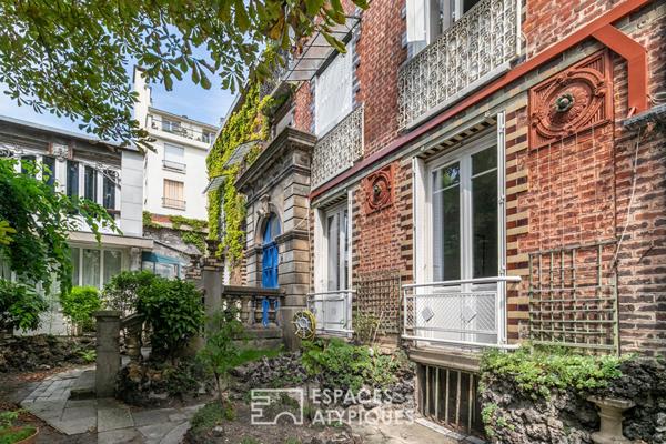 Appartement dans une maison avec jardin, quartier Commerce