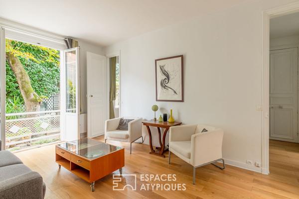 Appartement dans une maison avec jardin, quartier Commerce