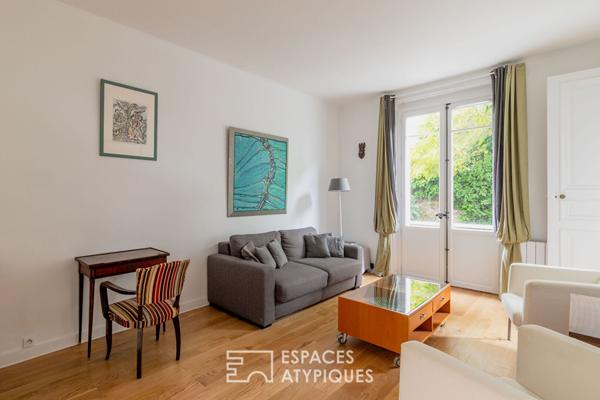 Appartement dans une maison avec jardin, quartier Commerce