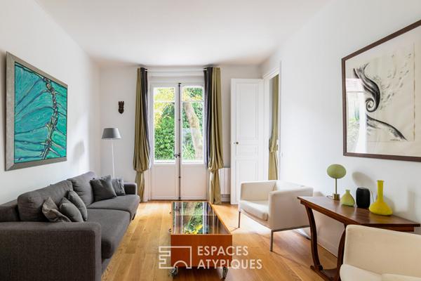 Appartement dans une maison avec jardin, quartier Commerce