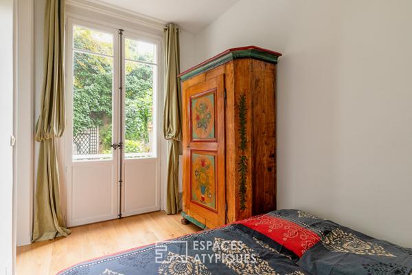 Appartement dans une maison avec jardin, quartier Commerce