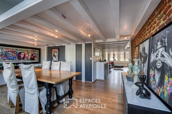 Appartement esprit Loft en hyper centre-ville