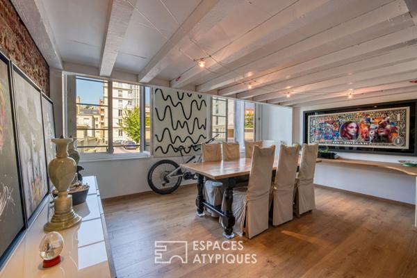 Appartement esprit Loft en hyper centre-ville