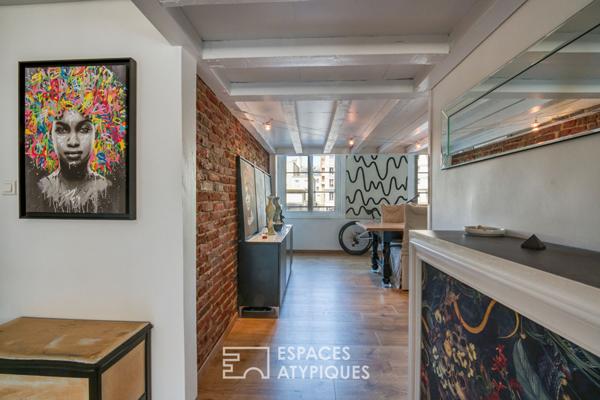 Appartement esprit Loft en hyper centre-ville