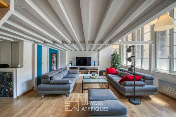 Appartement esprit Loft en hyper centre-ville