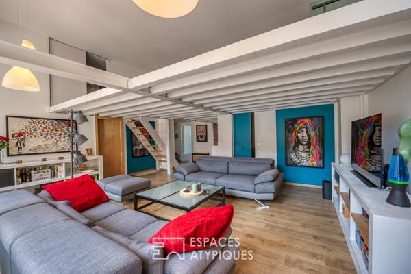 Appartement esprit Loft en hyper centre-ville