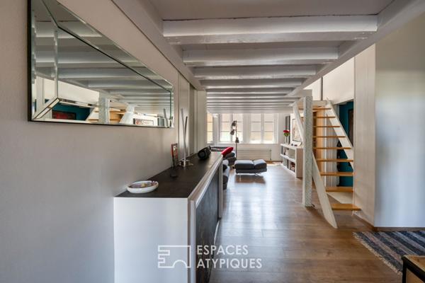 Appartement esprit Loft en hyper centre-ville