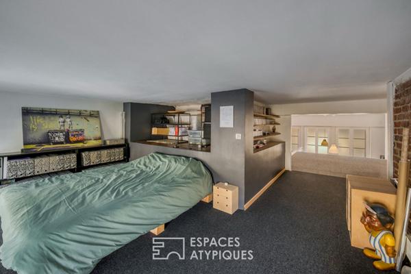 Appartement esprit Loft en hyper centre-ville