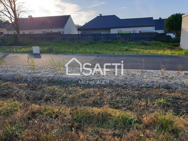Terrain viabilisé constructible sur Guichen