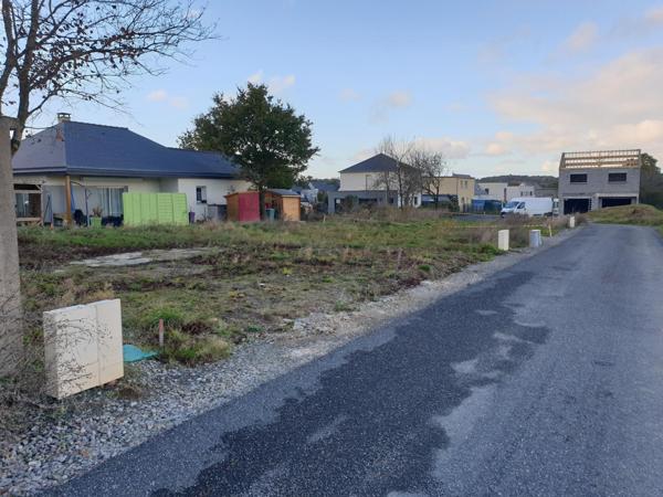 Terrain viabilisé constructible sur Guichen