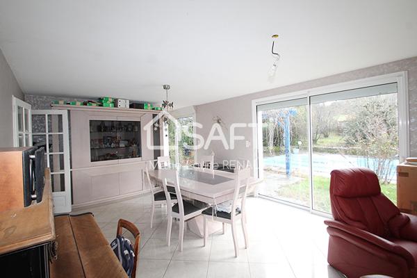 Plain-pied - Bel environnement - Garage - Piscine