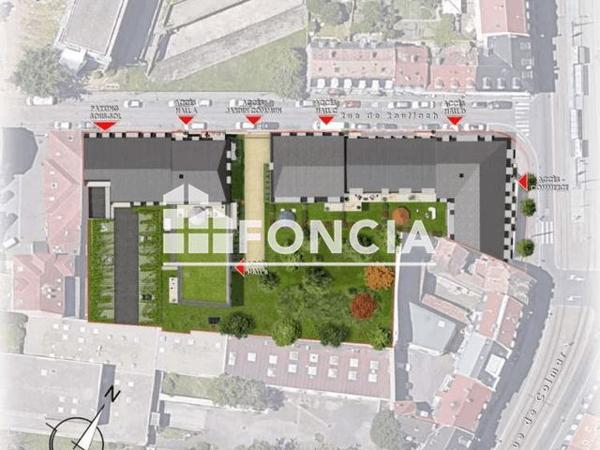 Location Appartement 2 pièces 43.51 m² - 1 RUE DE ROUFFACH Mulhouse 68200