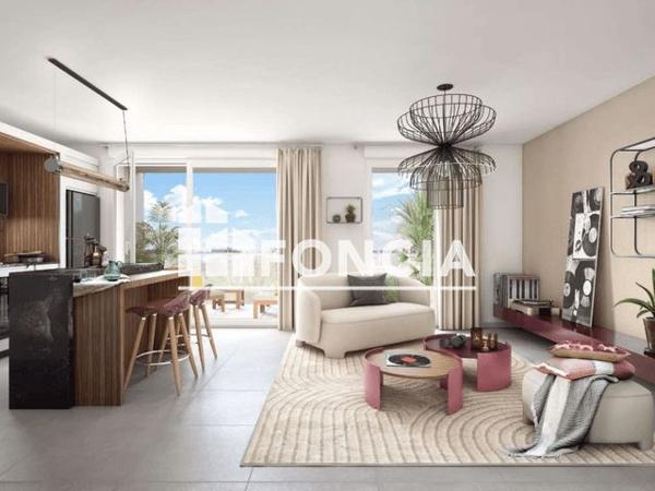 Location Appartement 2 pièces 43.51 m² - 1 RUE DE ROUFFACH Mulhouse 68200