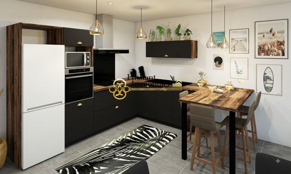 Morlaix - Place des Otages - Résidence Le Carroussel Appartement T2 modulable en T3 53 m2