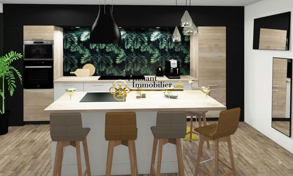 Morlaix - Place des Otages - Résidence Le Carroussel Appartement T2 modulable en T3 53 m2