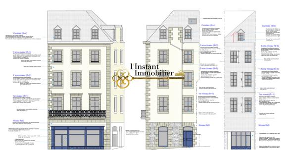 Morlaix - Place des Otages - Résidence Le Carroussel Appartement T2 modulable en T3 53 m2
