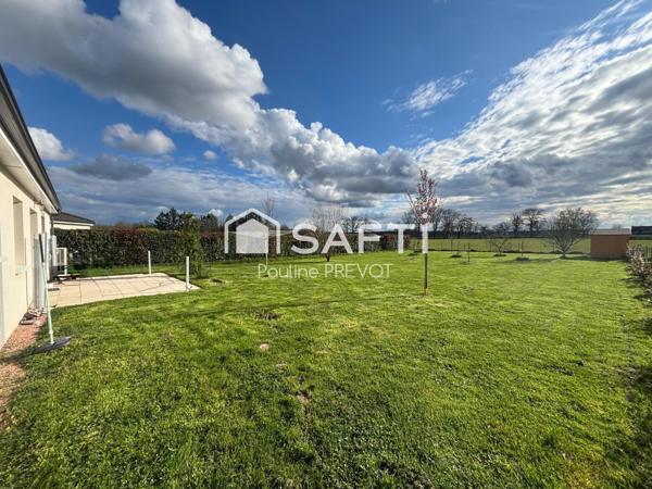 Offrez-vous la tranquillité de la campagne et le confort d’une maison récente!