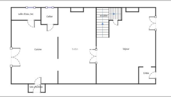 Maison 3 pièces - 85 m²