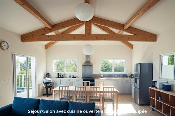 Villa T4 avec piscine VUE MER - LECCI (20137) - CORSE DU SUD - FRANCE