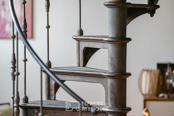 Le duplex rénové esprit loft