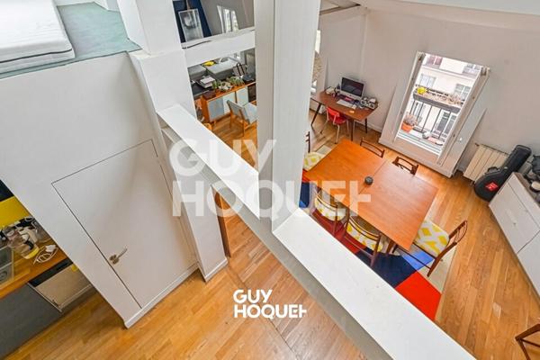 Bien d'exception / Appartement de 68 m² avec hauteur cathédrale de 3m60