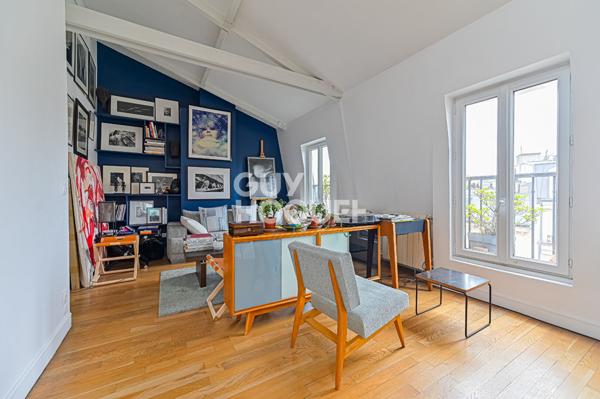 Bien d'exception / Appartement de 68 m² avec hauteur cathédrale de 3m60