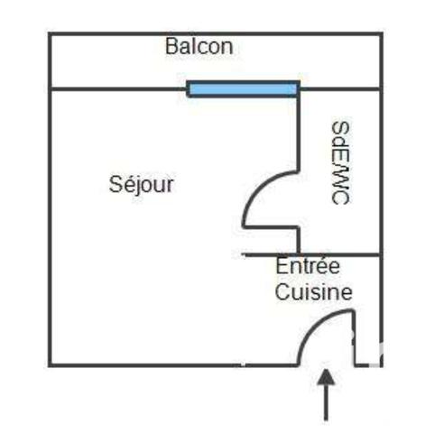 Apartment for sale 1 room 12 m² Les Lilas