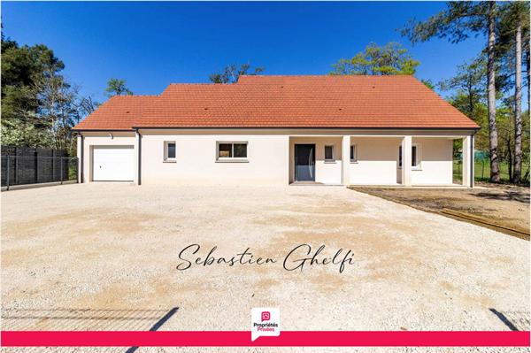 belle maison de plain-pied avec 3 chambres dont 1 suite parentale