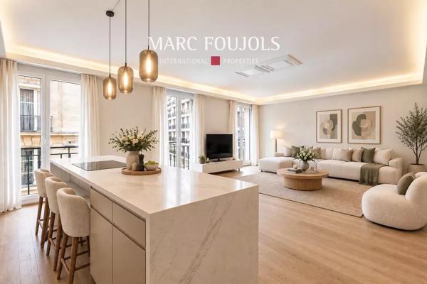 Paris XVI MUETTE-OCDE appartement 66 m² avec 2 chambres