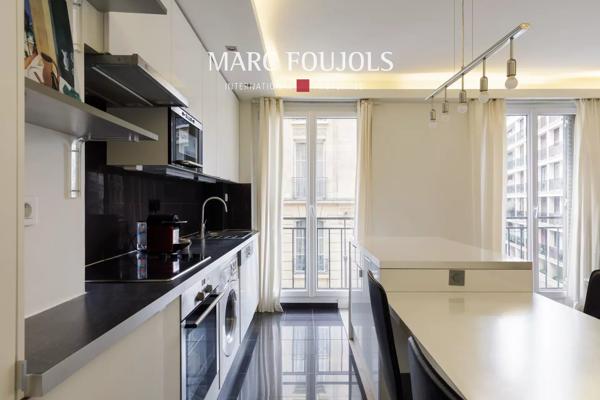 Paris XVI MUETTE-OCDE appartement 66 m² avec 2 chambres