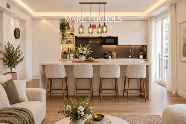 Paris XVI MUETTE-OCDE appartement 66 m² avec 2 chambres