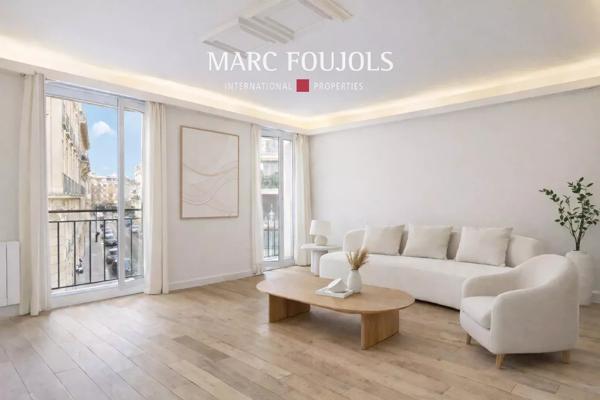 Paris XVI MUETTE-OCDE appartement 66 m² avec 2 chambres