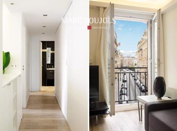 Paris XVI MUETTE-OCDE appartement 66 m² avec 2 chambres