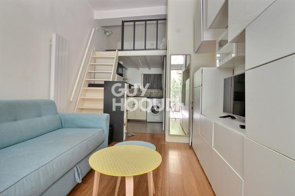 Studio avec espace nuit sur cour - 20 m² - South Pigalle 75009