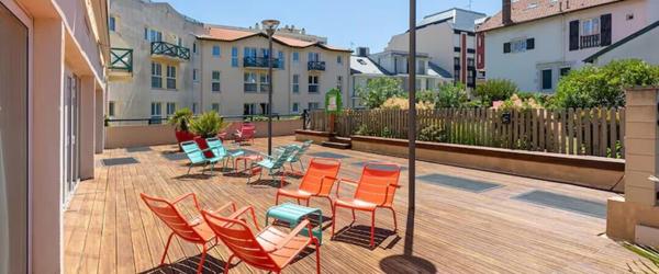 A VENDRE POUR INVESTISSEMENT LMNP: Appartement T2 de 35.76 m2 situé à Biarritz