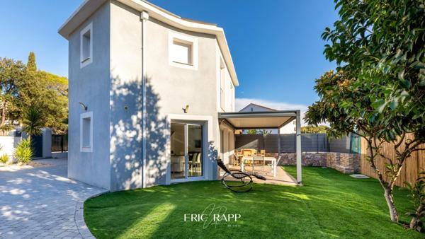 Villa récente, 2 chambres, jardin avec pergola bioclimatique