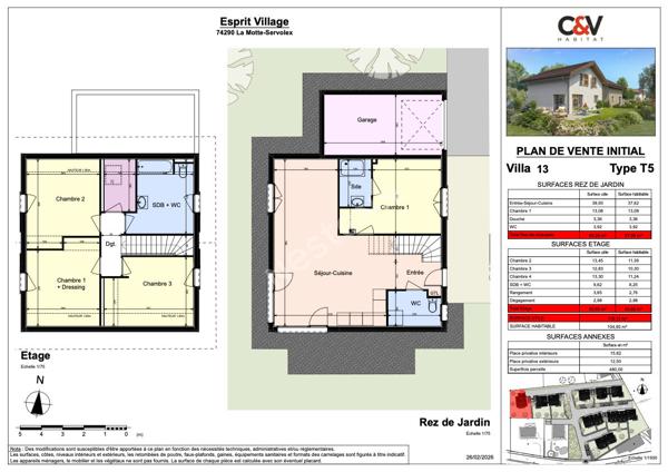 Maison neuve 5 pièces - La Motte-Servolex