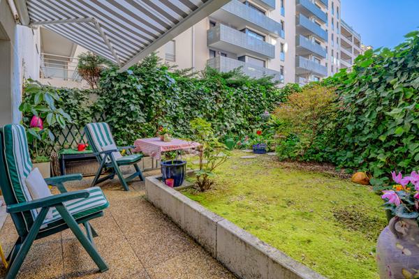 Appartement T3 80.79 m2 Villeurbanne GRATTE-CIEL, Traversant, Terrasse, Jardin, Loggia