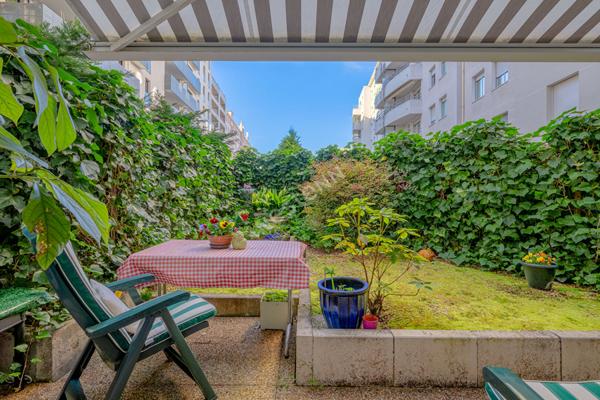 Appartement T3 80.79 m2 Villeurbanne GRATTE-CIEL, Traversant, Terrasse, Jardin, Loggia