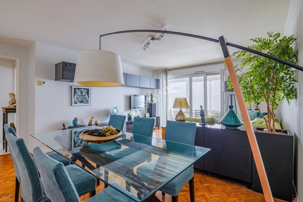 Appartement T3 80.79 m2 Villeurbanne GRATTE-CIEL, Traversant, Terrasse, Jardin, Loggia